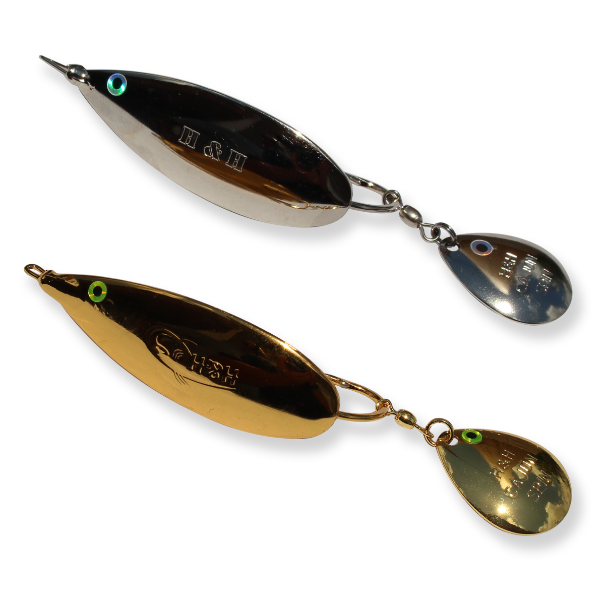 Golden Eye Spinner Spoons