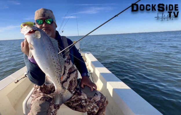 DockSide TV 'Fishing the Dead of the Winter With the Cochahoe